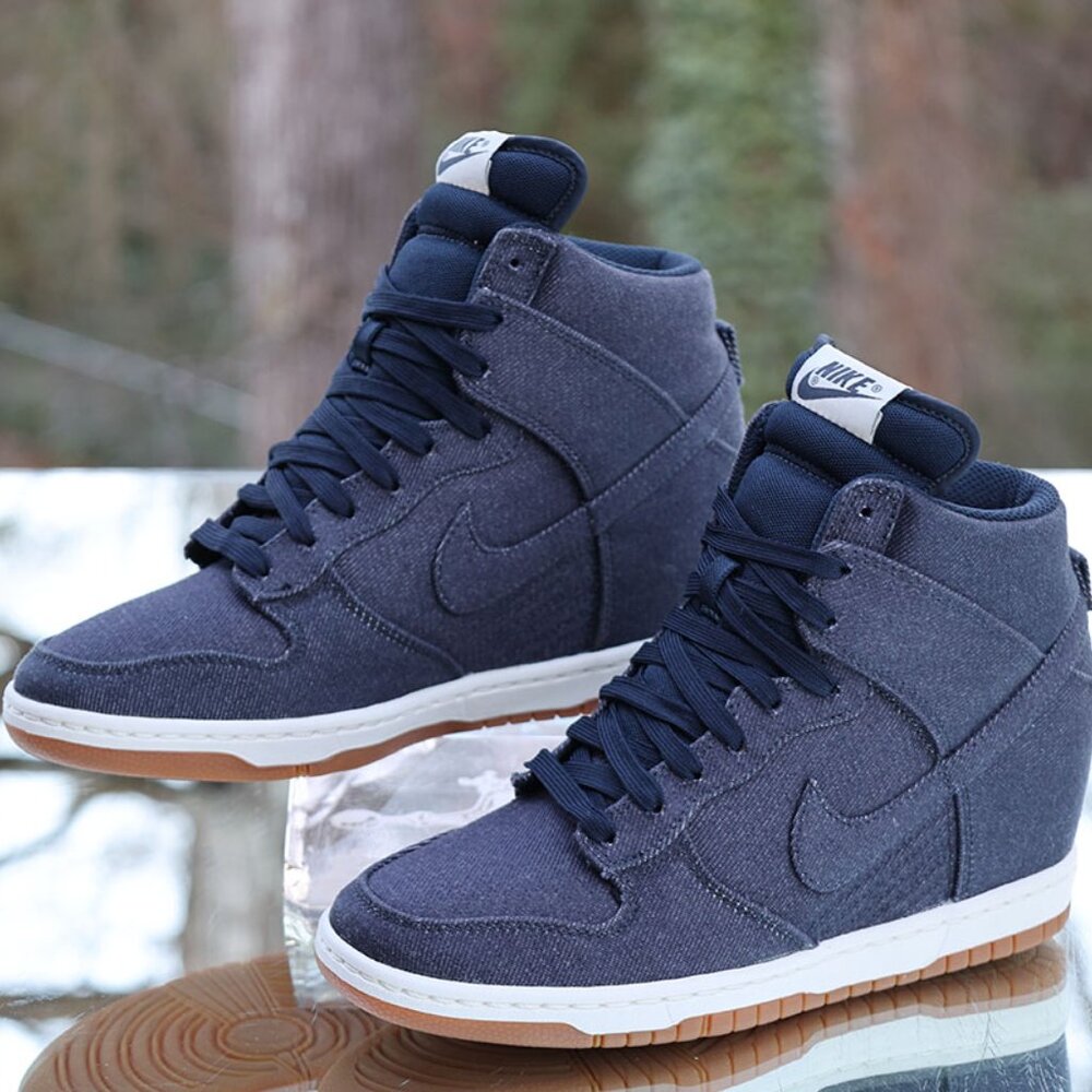 Nike Dunk Sky Hi Denim Blue 2014 - Picture 13 of 14